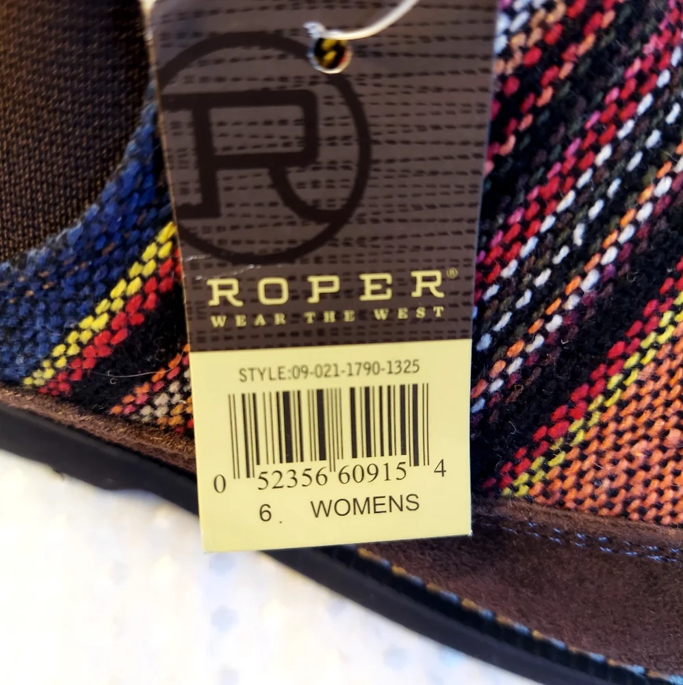 Roper Women's Brown and Multicolor